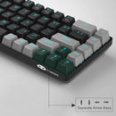 Teclado Gamer Mecânico MageGee 60% Portátil, MK-BOX, Retroiluminação LED, Compacto com 68 Teclas - Teclado Mini para Escritório com Fio