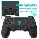 Controle Bluetooth Compatível com PS4/Slim/Pro Wireless Gamepad para PC com Vibração Dupla, Joystick para IOS/Android