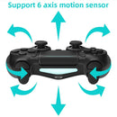 Controle Bluetooth Compatível com PS4/Slim/Pro Wireless Gamepad para PC com Vibração Dupla, Joystick para IOS/Android