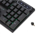 Teclado Gamer Semi-Mecânico LED RGB USB M-800