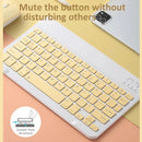 Teclado e Mouse Bluetooth Compatível com iPad, Xiaomi, Samsung, Huawei - Teclado Wireless para Android, iOS, Windows