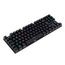 Teclado Mecânico Gamer Mancer Ghoul MK2, RGB, ABNT2, Huano Blue Switch, Black, MCR-GHM2-RGB01BU